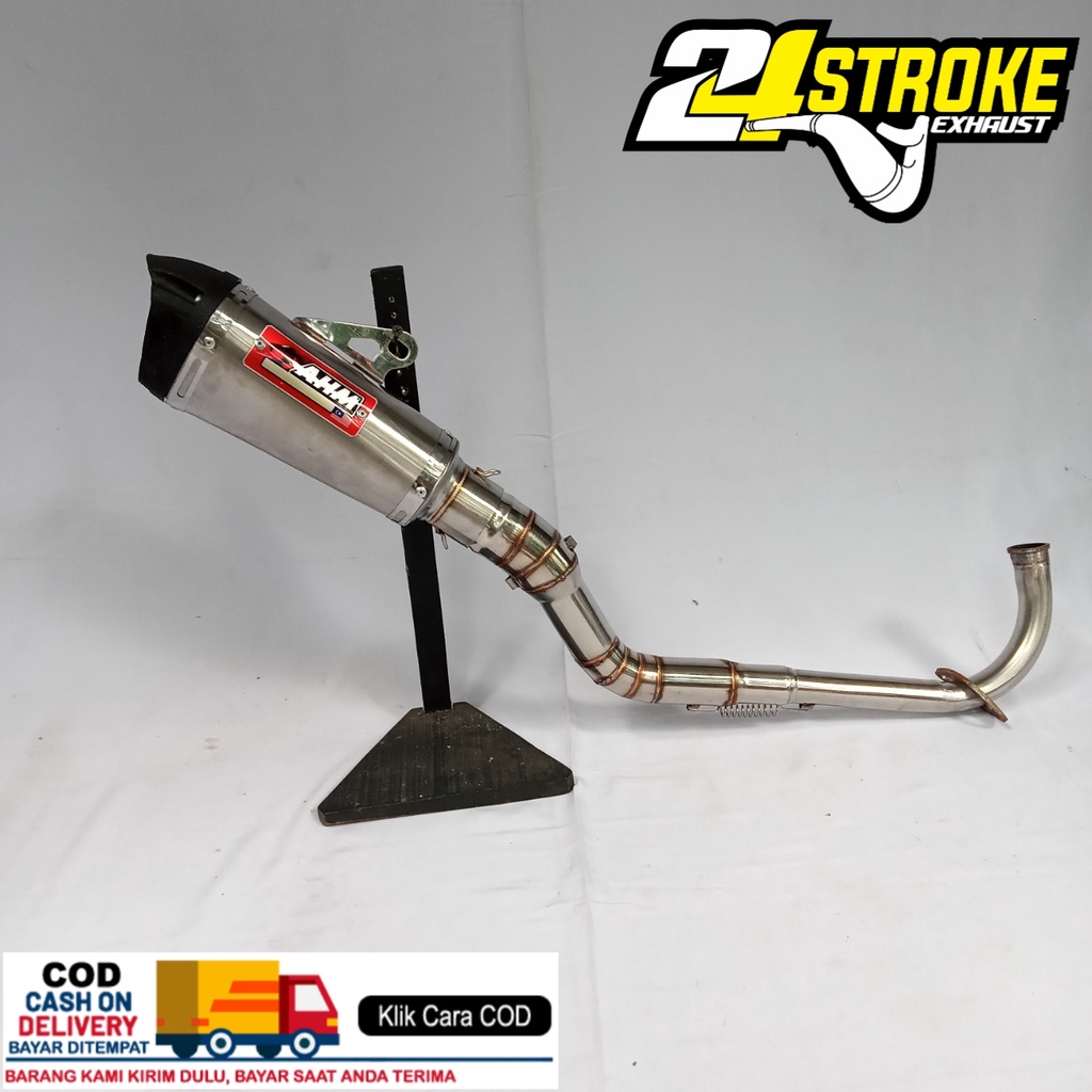 Knalpot AHM Nmax Aerox PCX ADV Lexi Mio Fino Xeon Soul X-Ride Vario Beat Scoopy / Knalpot Nmax AHM O