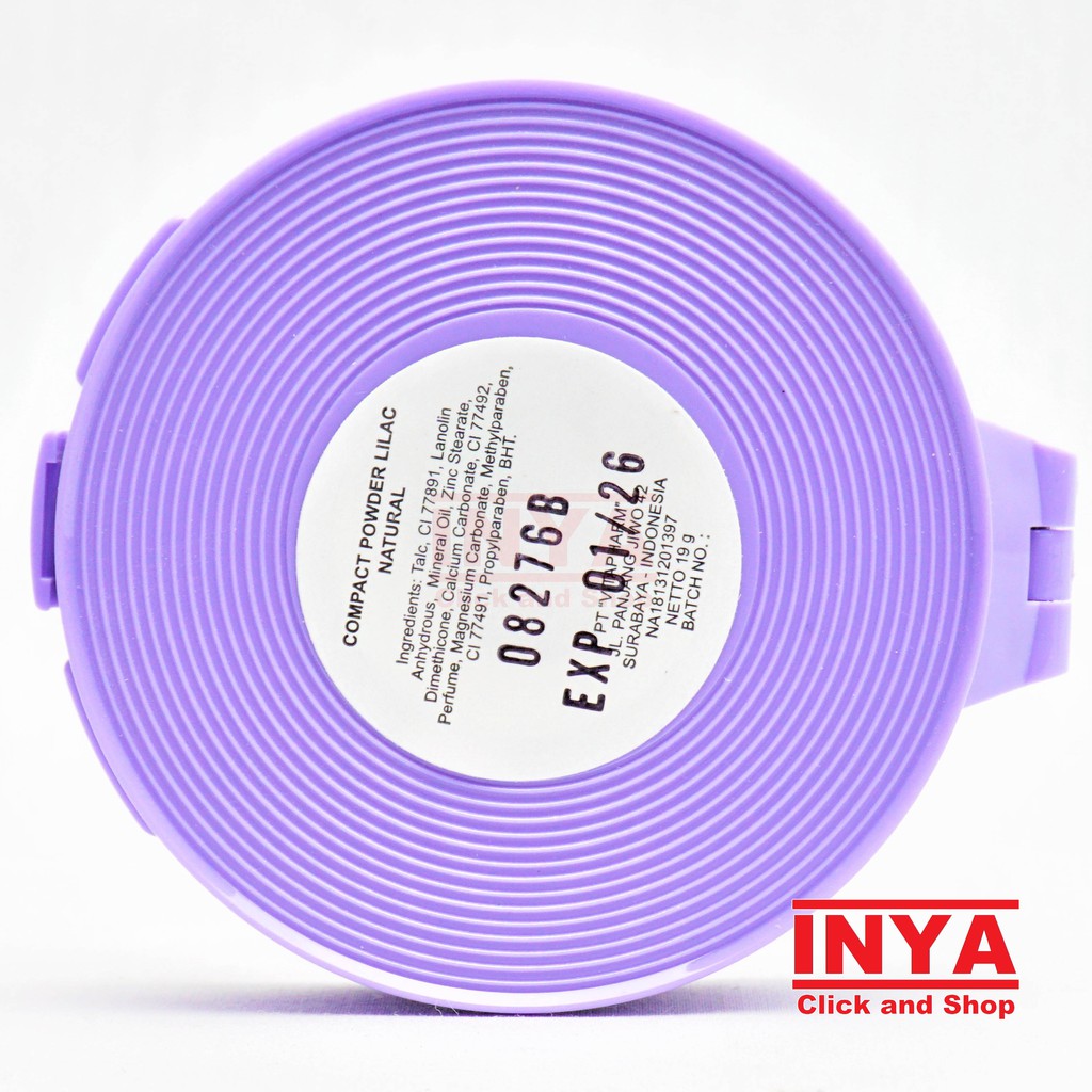 VIVA LILAC NATURAL COMPACT POWDER 19gr - BEDAK PADAT