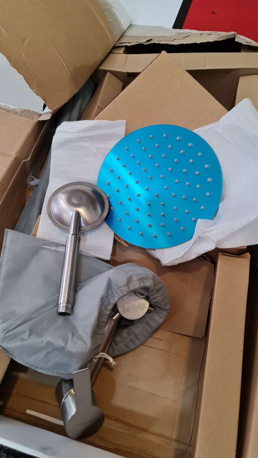 Shower Tiang Set Coulomn Cf6321 Kran Panas Dingin Full Stainless 304 Anti Karat