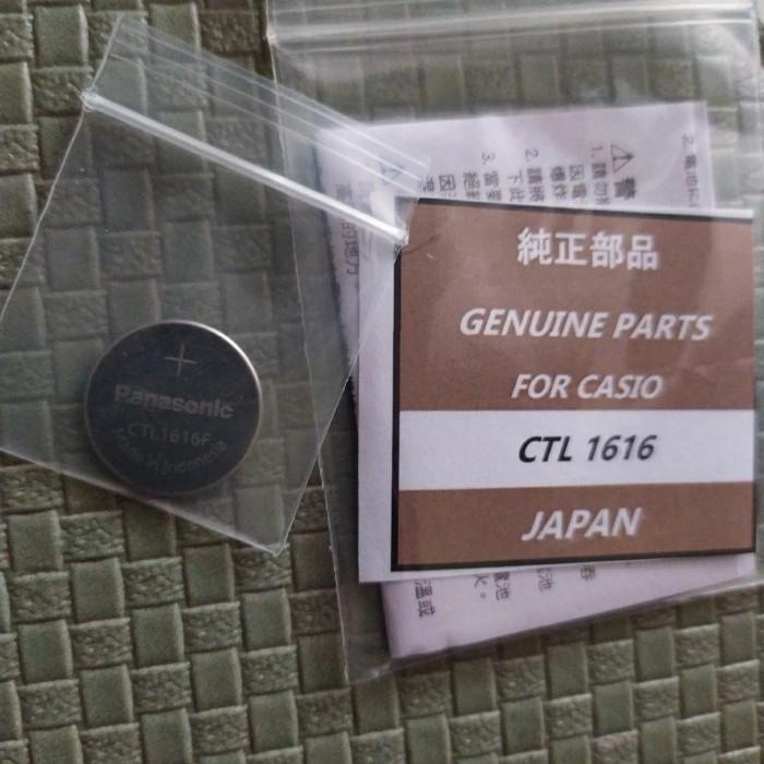 Baterai Panasonic CTL1616 CTL 1616 Rechargeable
