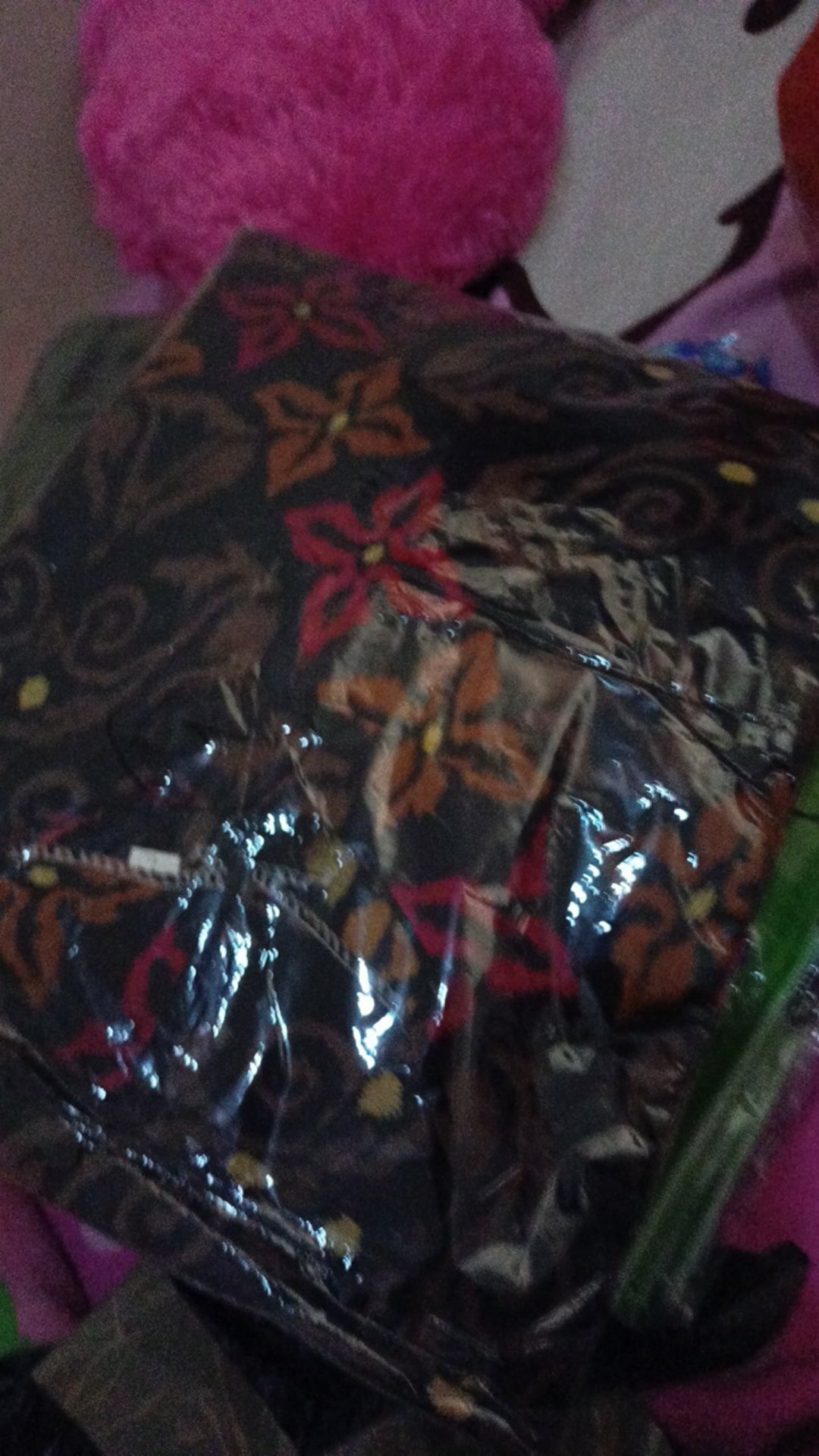 M-l-xl-xxl Batik Tunik Wanita Asj Sa Hrb026 Kenongo Pekalongan Sogan Tulis