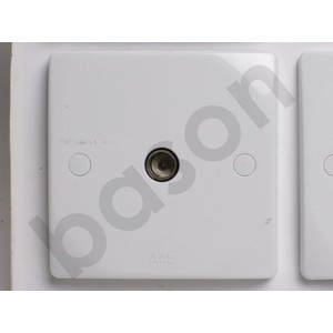 ABB CTV122 CLASSIQ TV Outlet | Socket Coax untuk TV / Kabel Modem