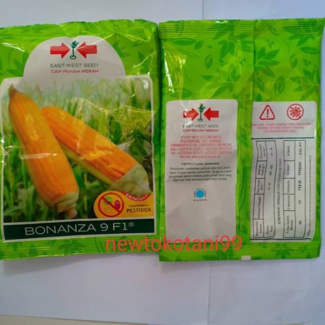 Benih bibit jagung manis BONANZA 9 F1 1800 butir panah merah