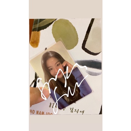 SEULGI PC PHOTOCARD THE POSTERBOOK MOHON BACA DESKRIPSI BARANG