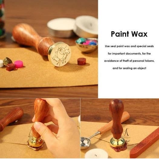 Octagon Sealing Wax Beads - Solid Color_ Series #01 (10pcs)