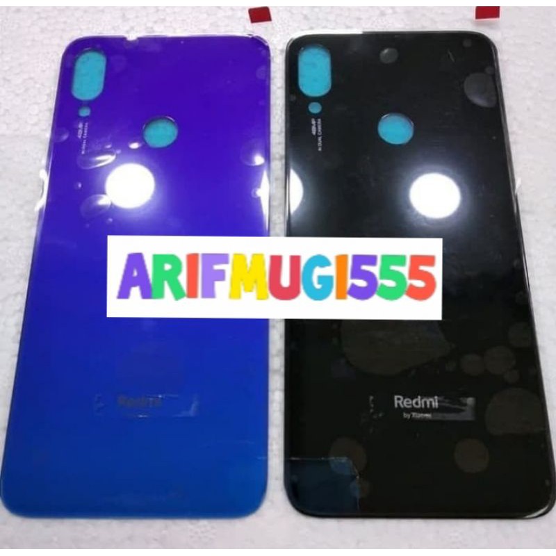 BACKDOOR BACK DOOR CASING BELAKANG XIAOMI REDMI 7 ORIGINAL