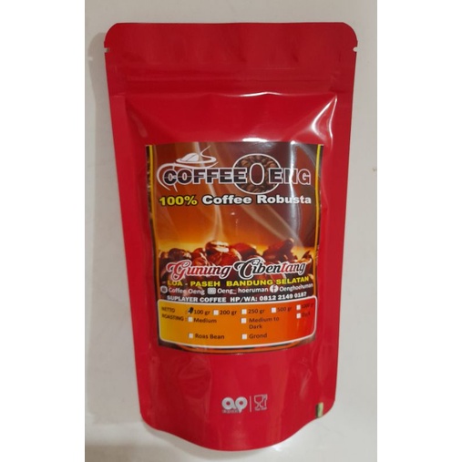 

coffe oeng robusta 100gr