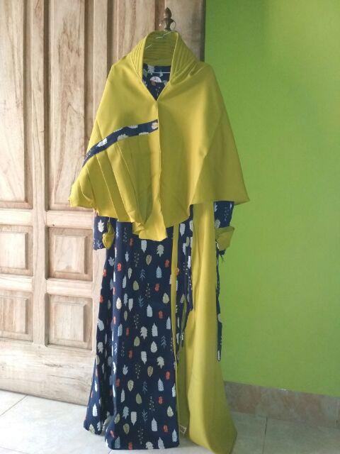 Gamis Jasmeen Junior Oidokids / Gamis Batik Anak 8 - 10 Tahun