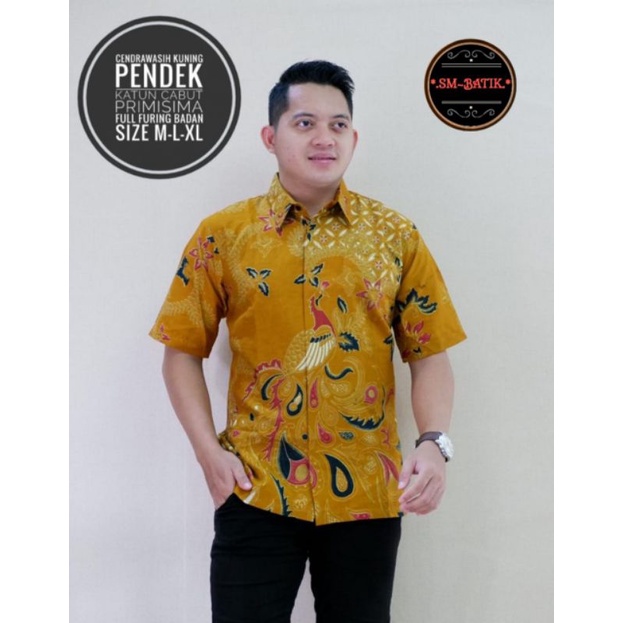 1606 Cendrawasih Kuning By SM BATIK SOLO