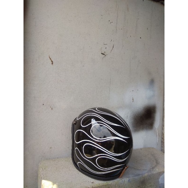 helm slimhead custom flame