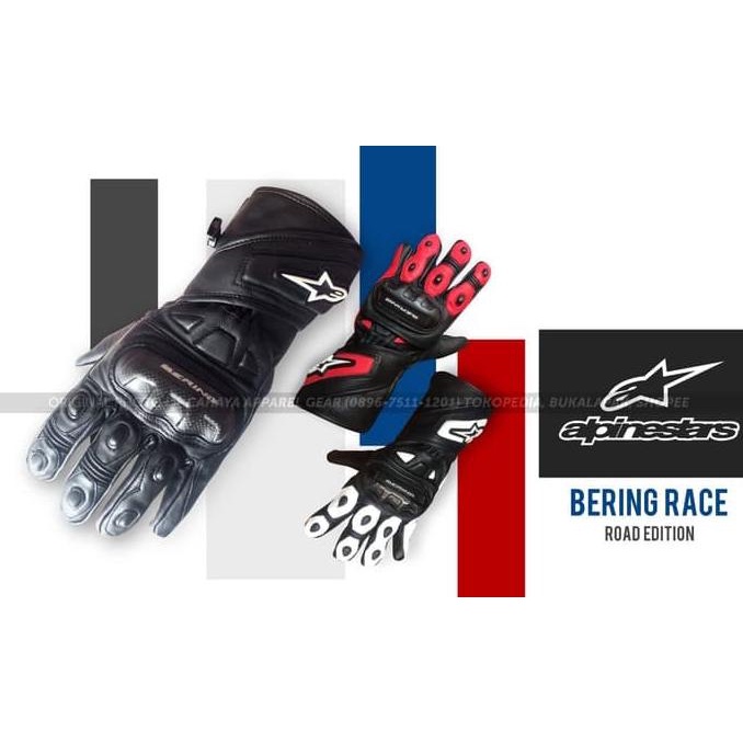 sarung tangan motor alpinestar / sarung tangan kulit  murah meriah