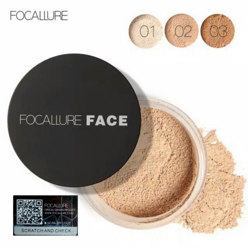 FOCALLURE FA 15 LOOSE POWDER BEDAK TABUR ORIGINAL