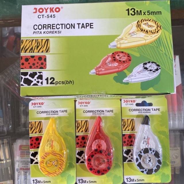 

Correction Tape - Pita Koreksi Joyko CT-545 Ct545 5mm x 13 M