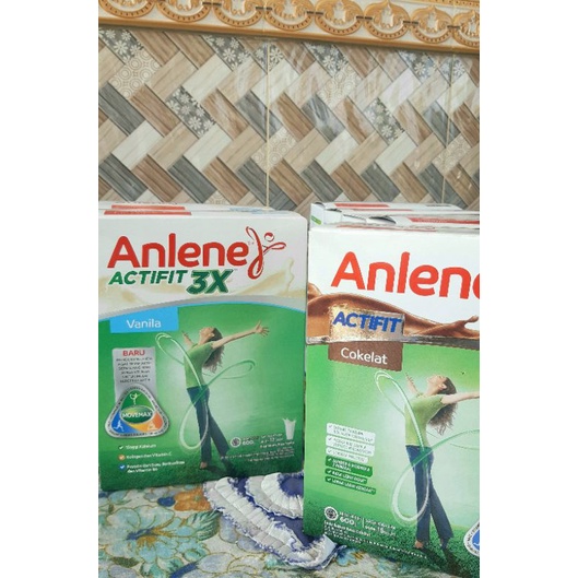 

[READY NEW] Anlene Actifit cokelat dan vanila - 600gr