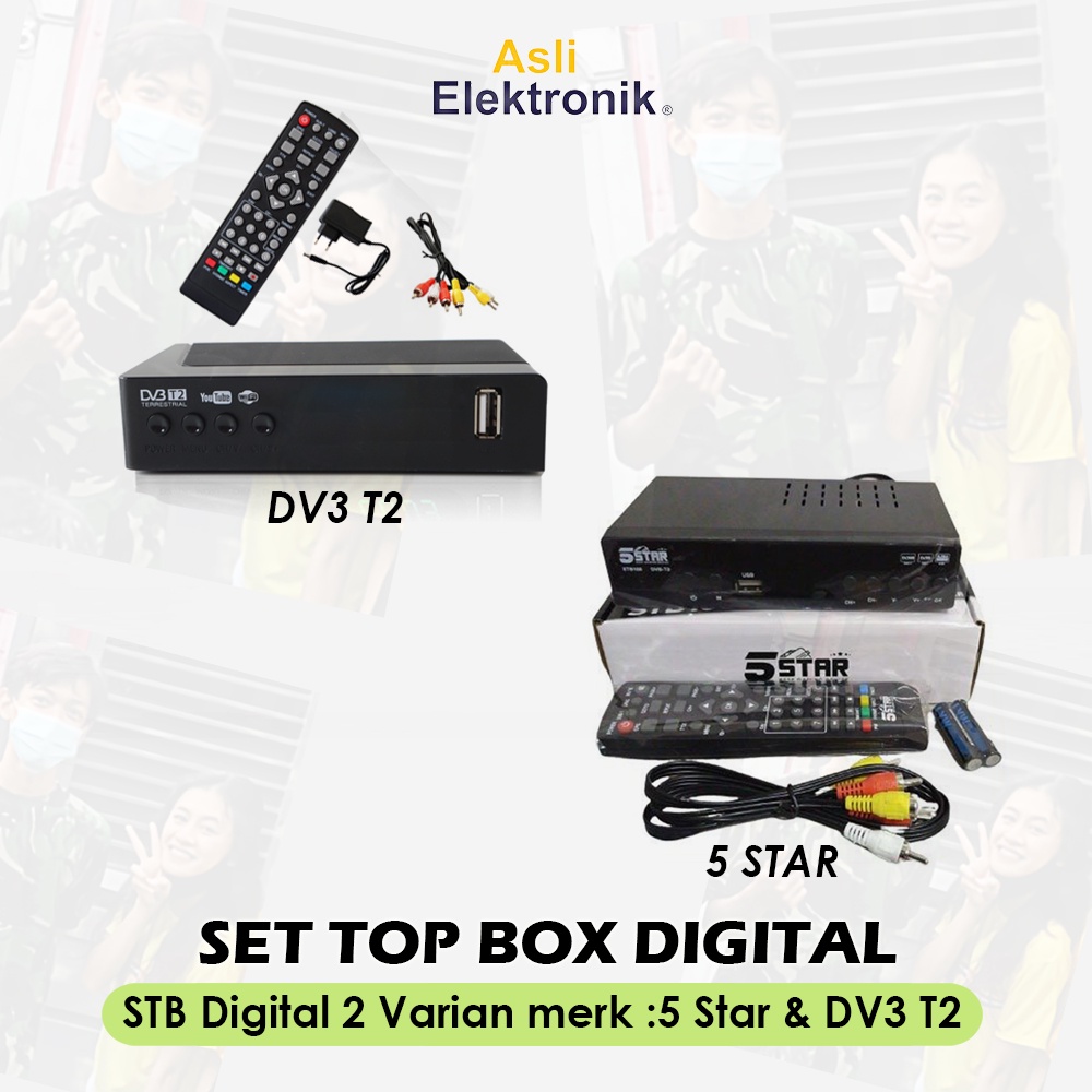 Set Top Box TV Digital Receiver Advance Set Top HD/ STB TERBARU PALING DICARI 