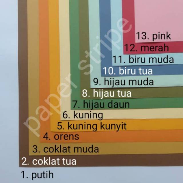 

A6 Amplop warna tebal custom ukuran 11x16cm bc