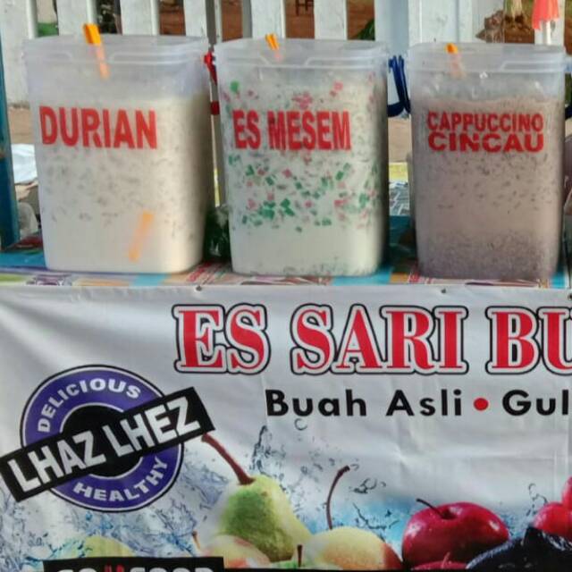 

Bubuk capucino cincau spesial es sari buah