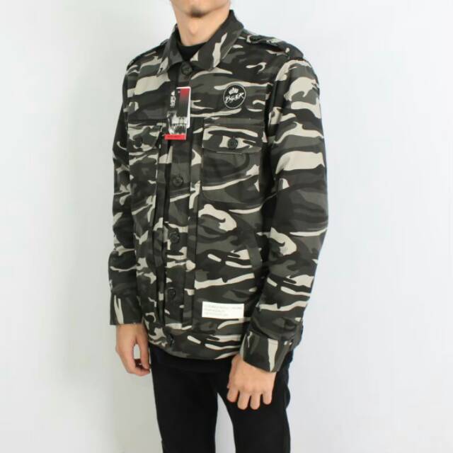 Jaket parka bgsr original &amp; jaket parka camo hanzo