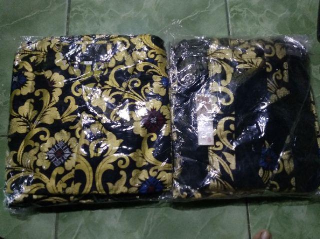 Batik Couple Kanaya Etnic Seroja Klok Kekinian Murah Wanita Tanah Abang Pakaian Kerja Setelan Batik