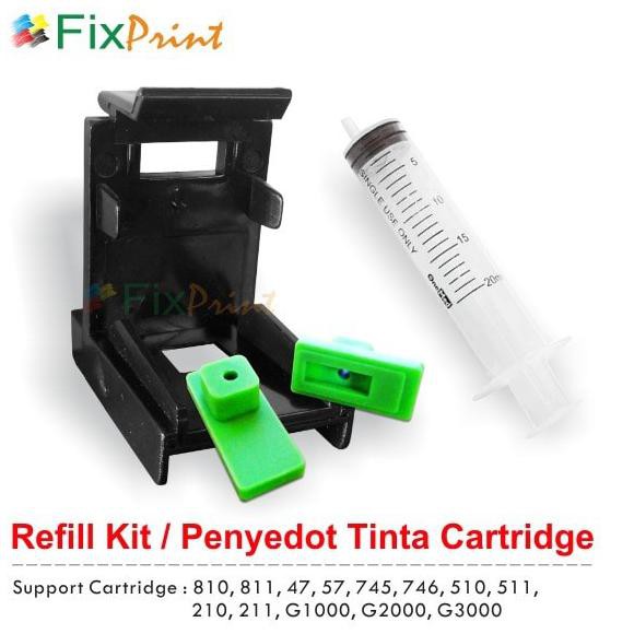 REFIL KIT KLIP PENYEDOT TINTA CARTRIDGE CANON IP2770 MP287 MP258 MX366 | MURMER 