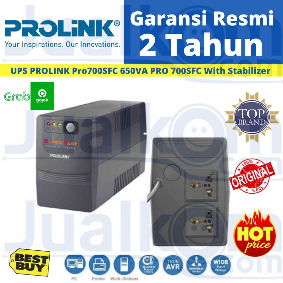 UPS Prolink Pro 700 SFC 650Va