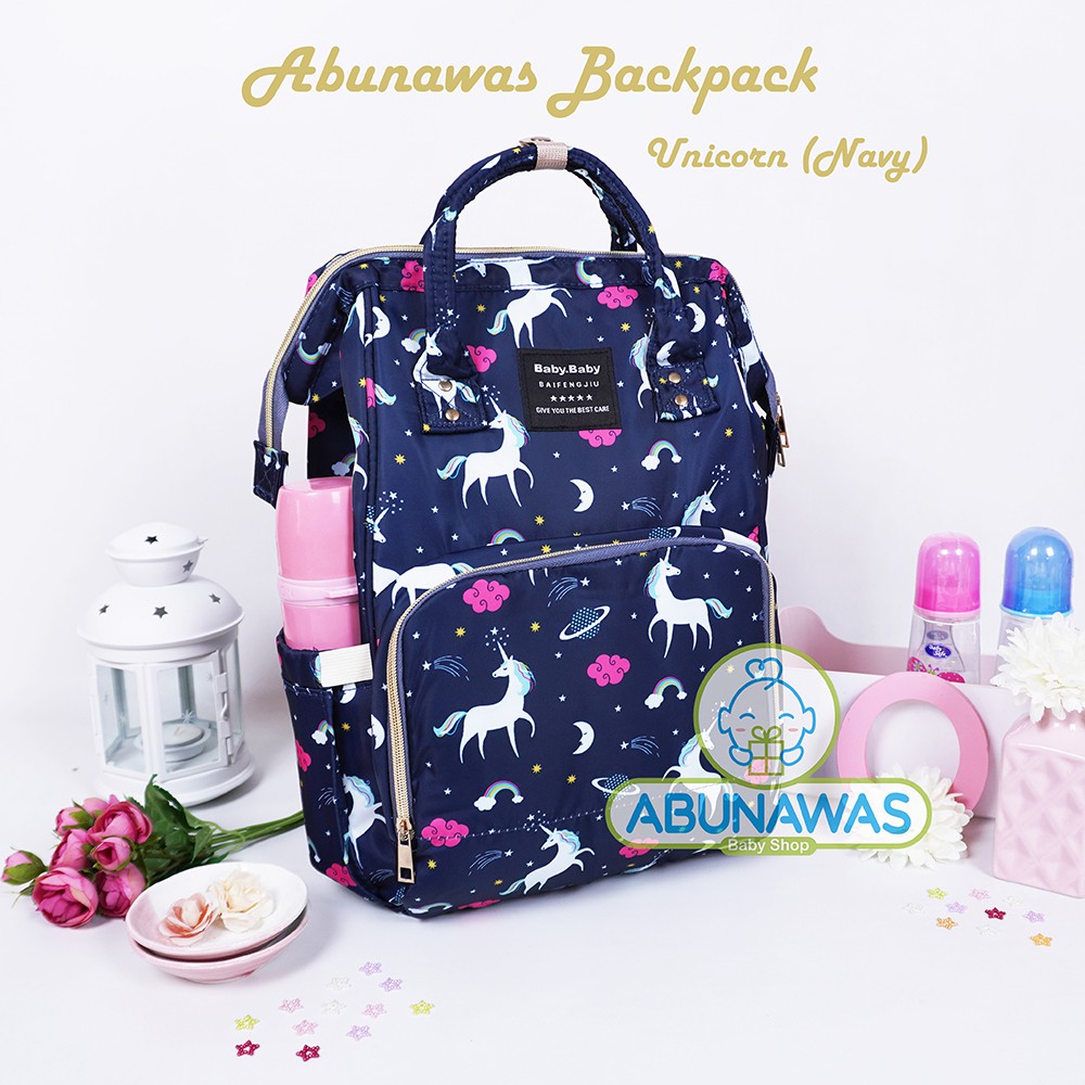 Tas Bayi Baby Diaper Bag Backpack Asi / Tas Backpack Bayi Import