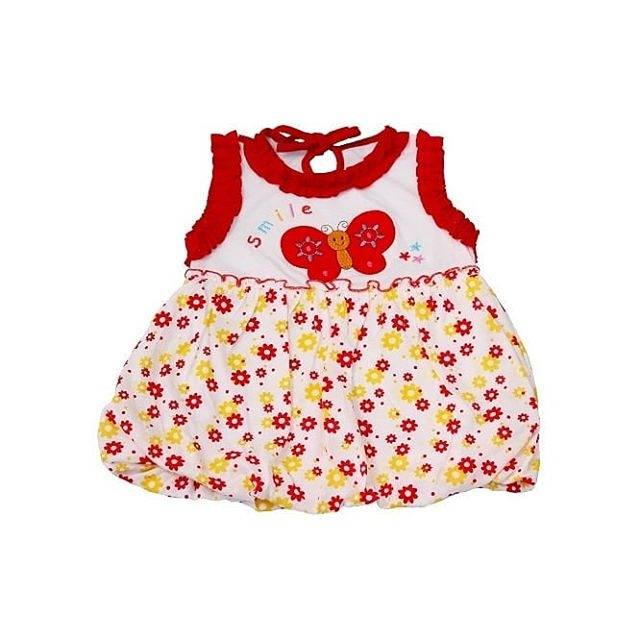 Dress Balon Bayi Kupu2/Terusan Bayi/Baju Bayi Perempuan/Gaun Bayi