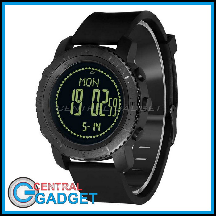 Spovan Comet Jam Tangan Digital Pedometer Altimeter Barometer