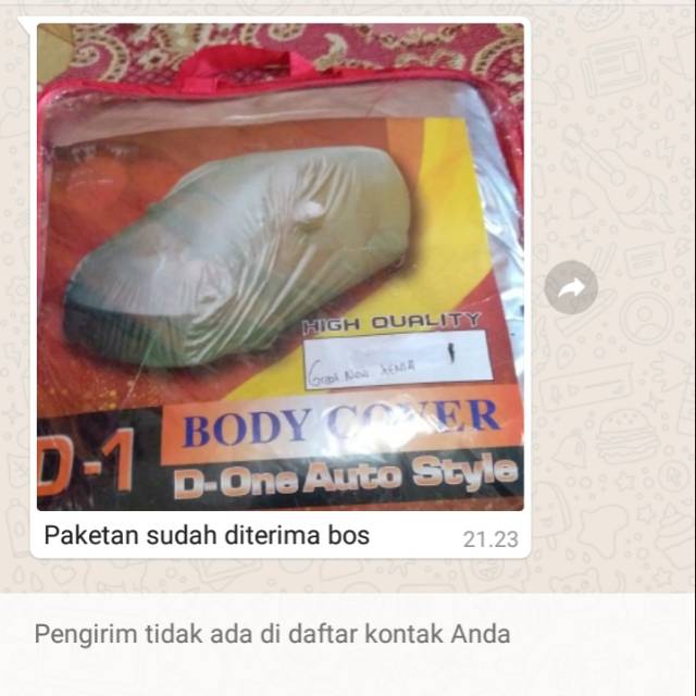 Selimut mobil