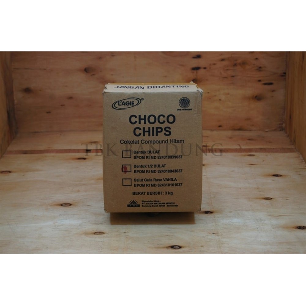 

Lagie Choco Chips 1 2 Bulat 3000 gr Diskon