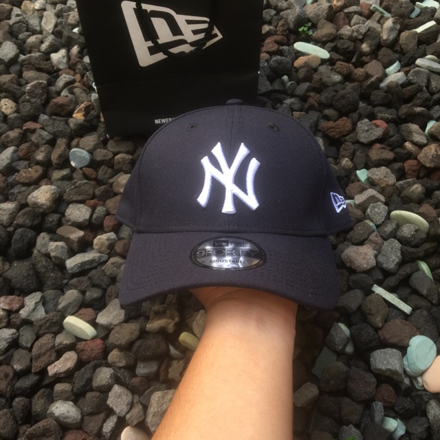 Topi New Era NY  navy white