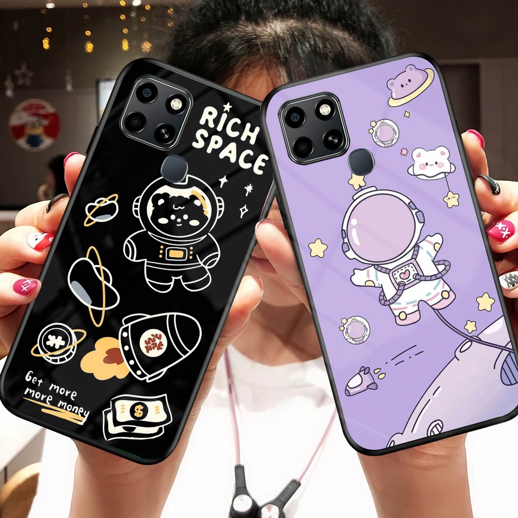 Softcase Glass Infinix Smart 6 - GK54 - Case HP Infinix Smart 6 - Case Infinix - Kesing HP Infinix S