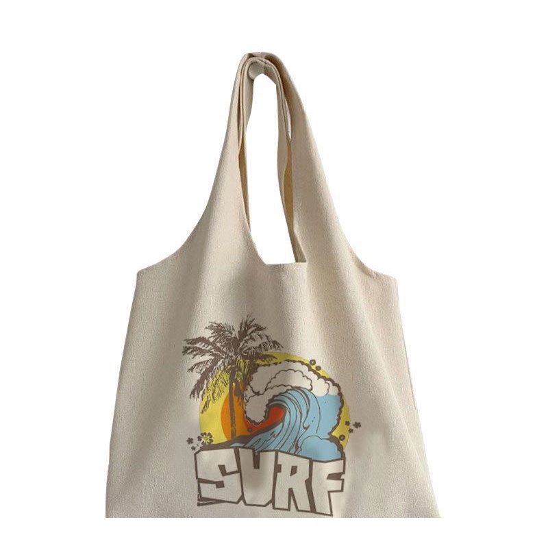 TOTEBAG KANVAS VINTAGE SHURF