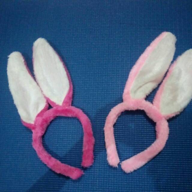 Bando easter kelinci paskah bulu velboa