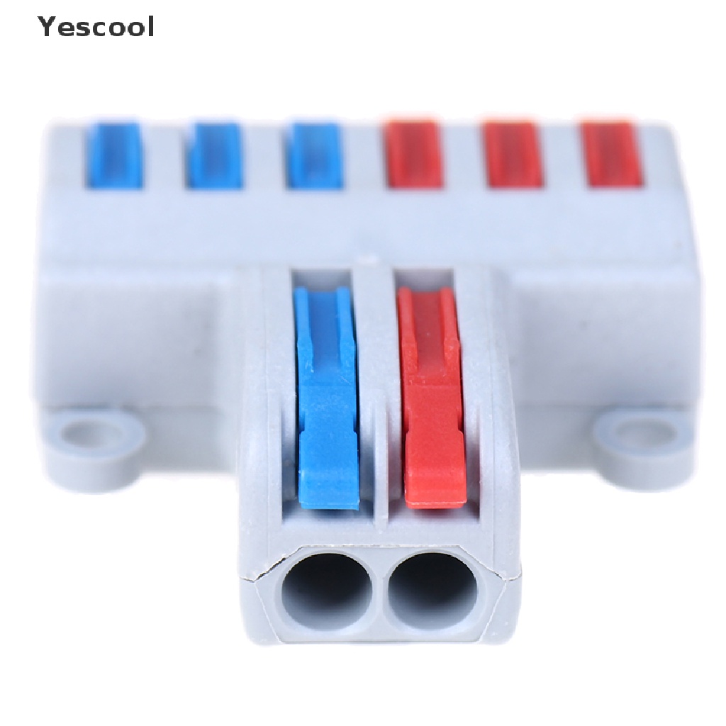 Yescool 1pc Konektor Kabel Terminal Splitter 2 In 4 / 6 Out SPL-42 / 62