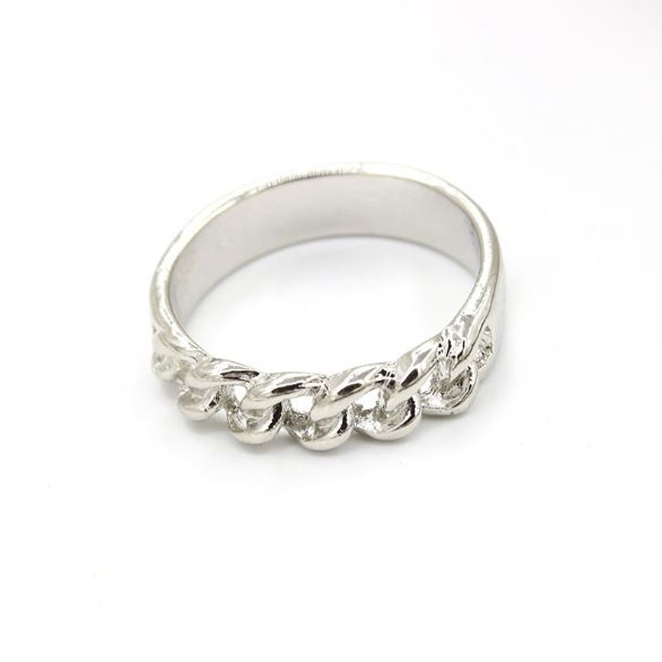 OILA cincin bentuk rantai chain hollow ring (3D4)) jci044