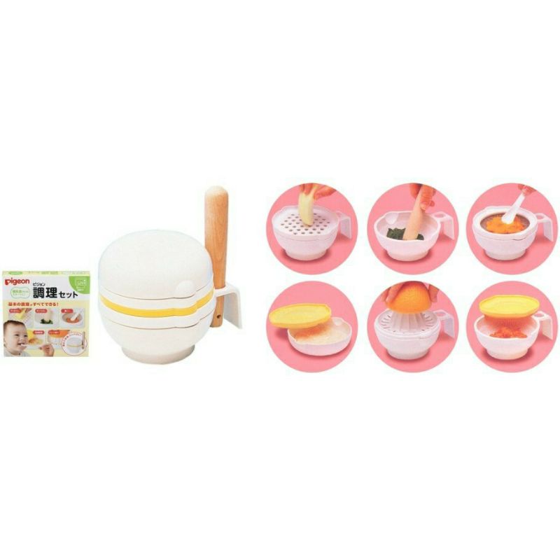 Pigeon Baby Food Maker / Alat Pengolah Pembuat Makanan Bayi