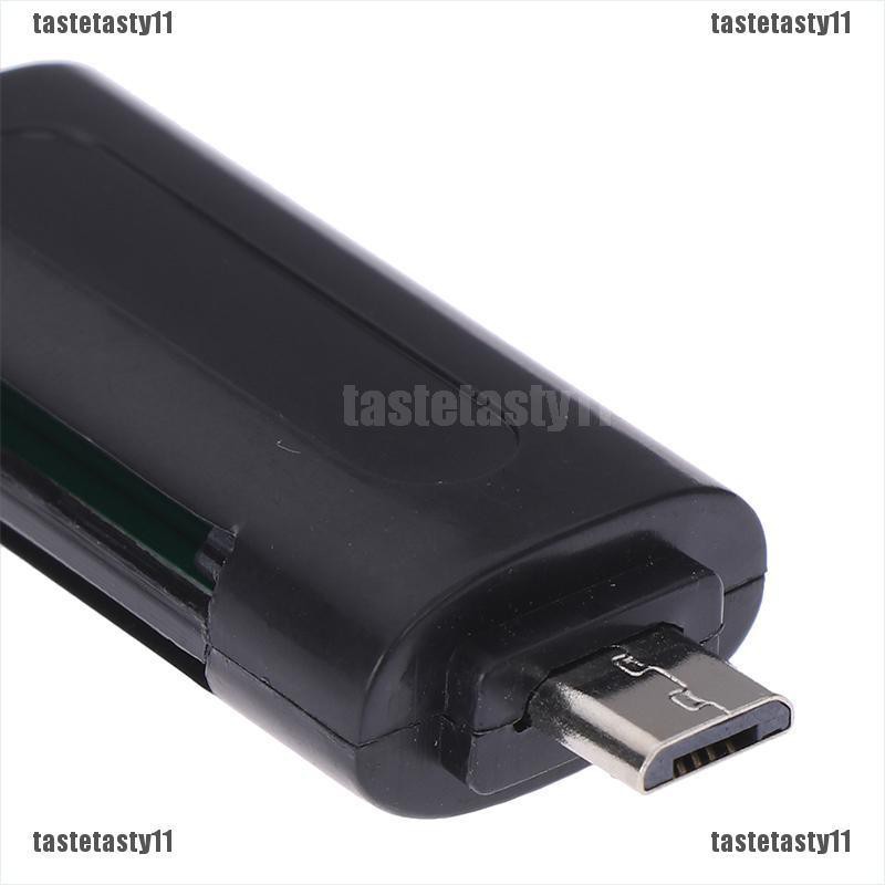 Adapter card reader otg usb 2.0 Multifungsi Untuk Handphone