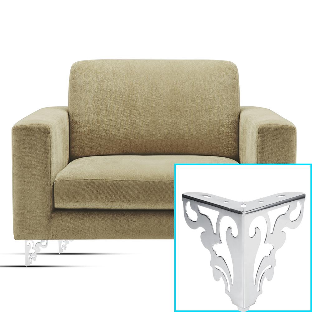 Metal Polished Sofa Legstable Cabinet Bed Leg Feet Shopee Indonesia