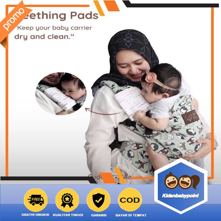 ( BISA COD ) Teething Pad Cuddleme / assesoris lite carrier / gendongan