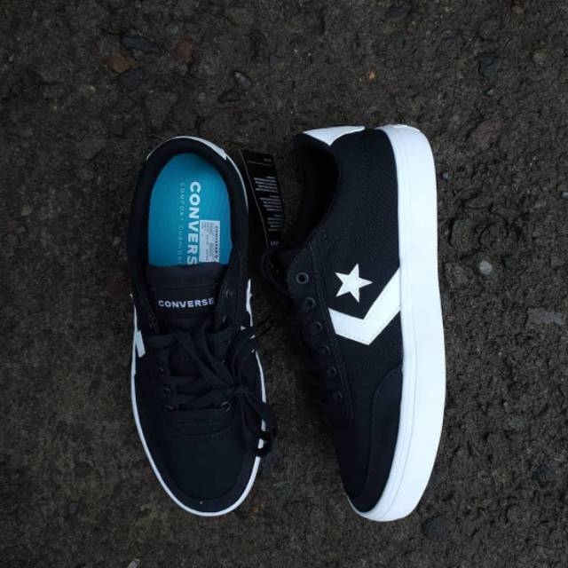 Converse Courtlandt OX "Black White"