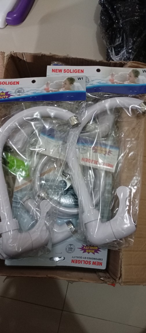 Kran Air Angsa Soligen Plastik Pvc Engkol -keran Air  Bagus Murah - Kran Bak Cuci Piring - Keran Bak