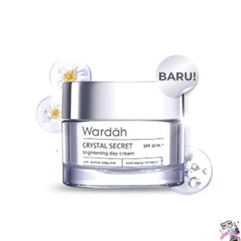 ☃Cutezz_Ching1☃Wardah Crystal Secret Brightening Day Cream 30g