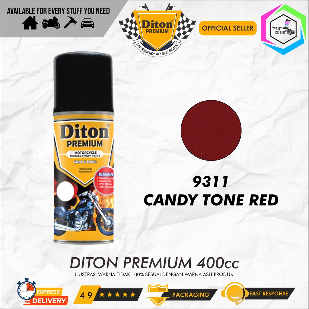 Diton PREMIUM 9311 Candytone Red Cat Semprot