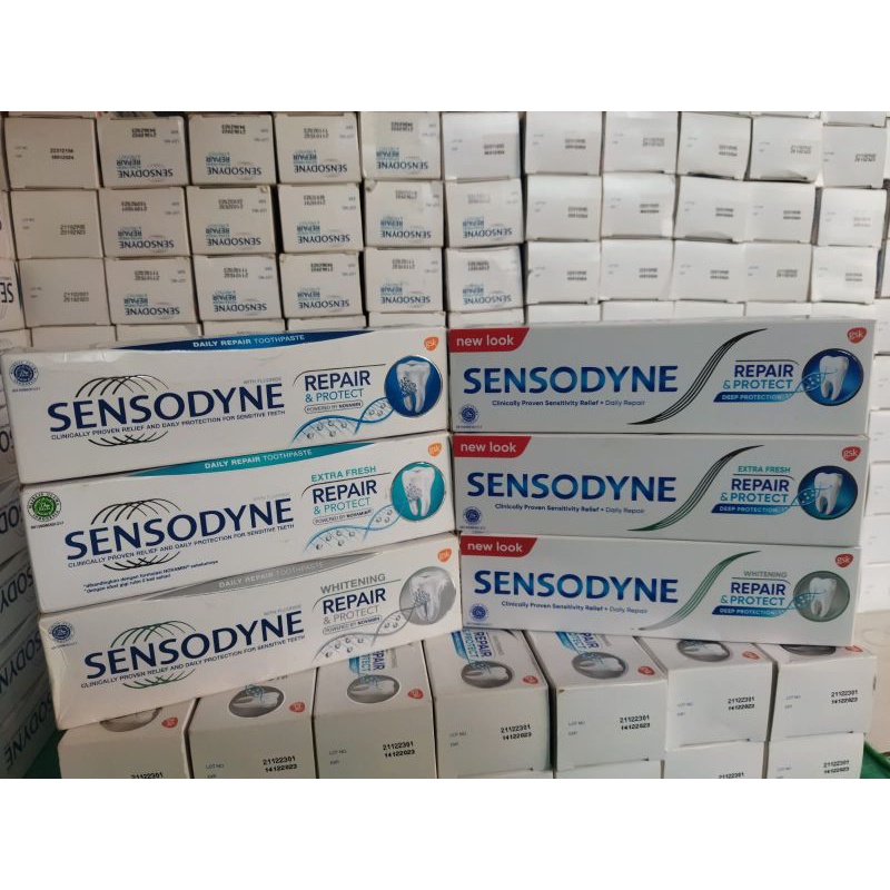 SENSODYNE REPAIR &amp; PROTECT 100 GR &amp; SENSODYNE All Pasta Gigi / Odol