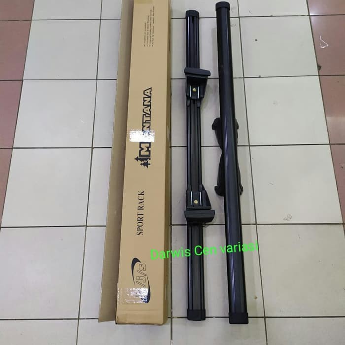 Jepit roof rail cross bar Montana 380 mobil autoboy