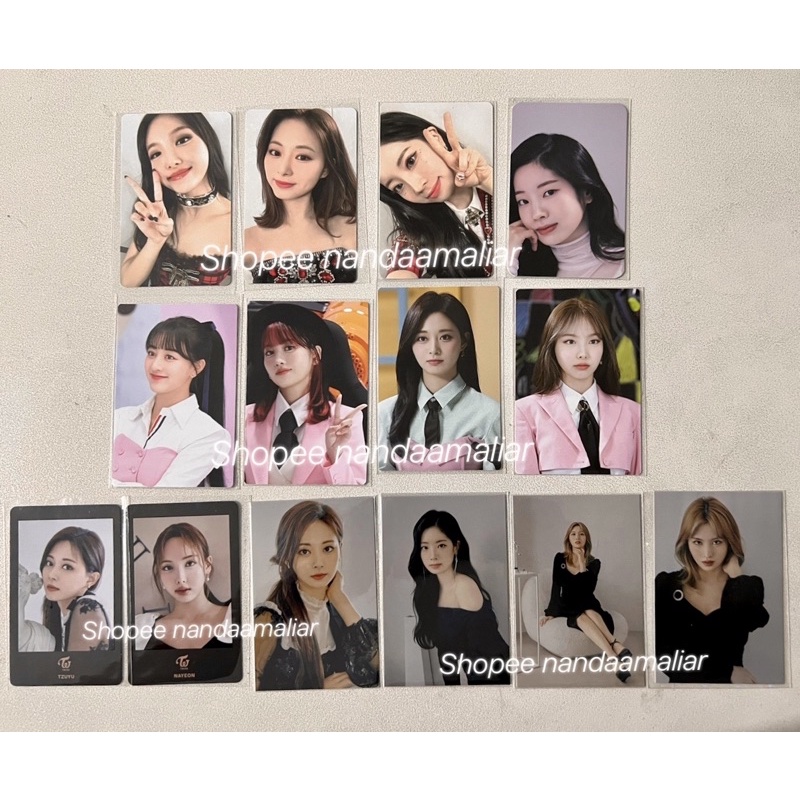 [READY] PHOTOCARD OFFICIAL TWICE WORLD TOUR III DVD BLURAY IN SEOUL ON HAND PC NAYEON TZUYU DAHYUN M