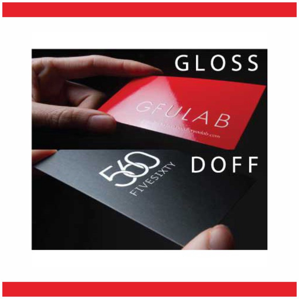 

Finishing Laminasi atau Laminating
