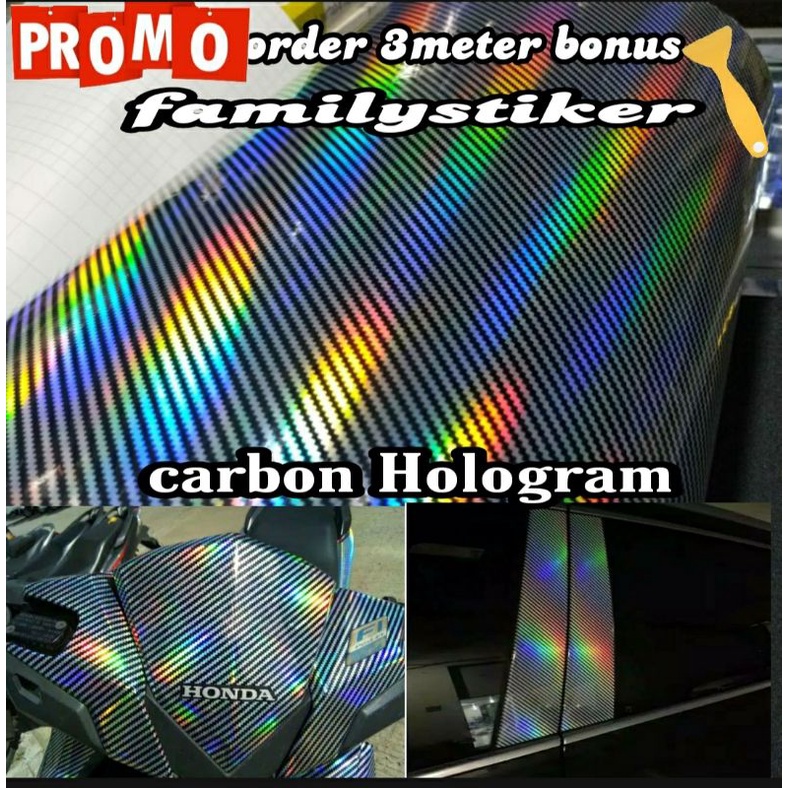 skotlet stiker motor carbon pelangi sekotlet pelangi sticker carbon pelangi