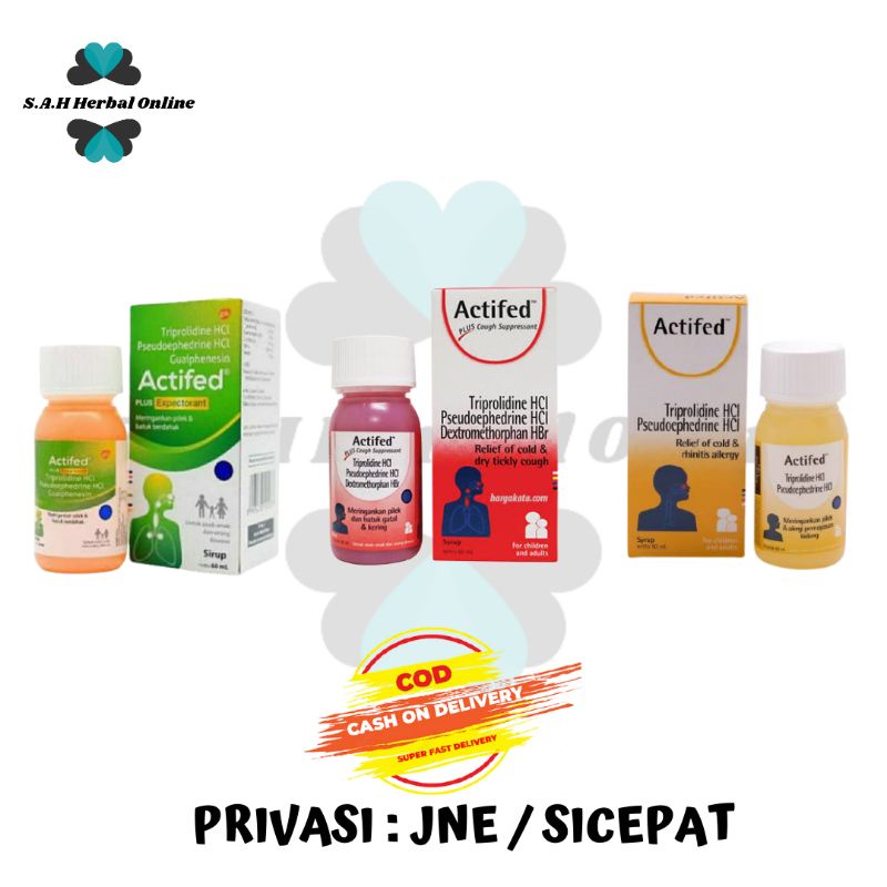 

Actifed Sirup 60ml Actifed Kuning Actifed Hijau Actifed Merah